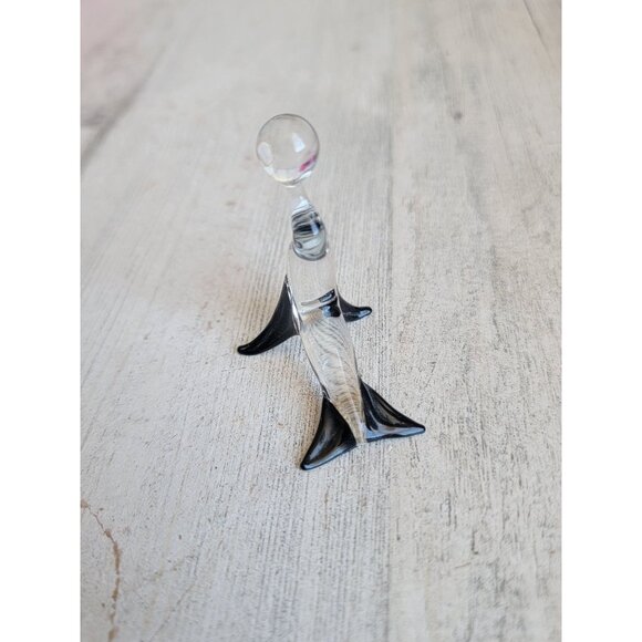 Mini‎ glass seal ball black animal ocean home decor - Picture 3 of 6